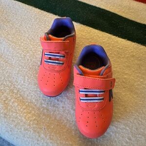 Hot pink soccer cleats!